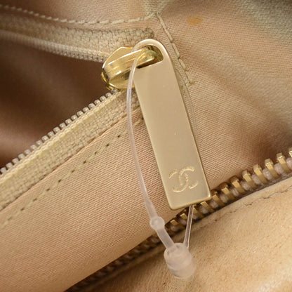 Chanel Lambskin Bubble Quilt Bowler Beige 10 of 12