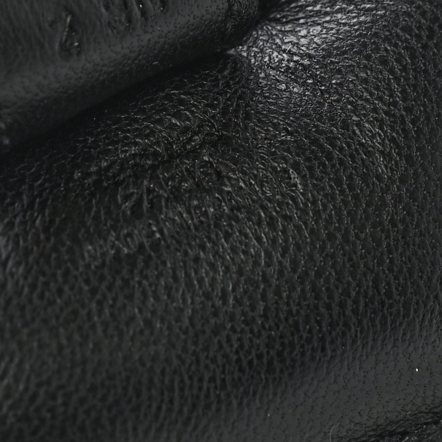 Milo Lambskin Lizard Touch Grigri Rodeo Horse Bag Charm PM So Black