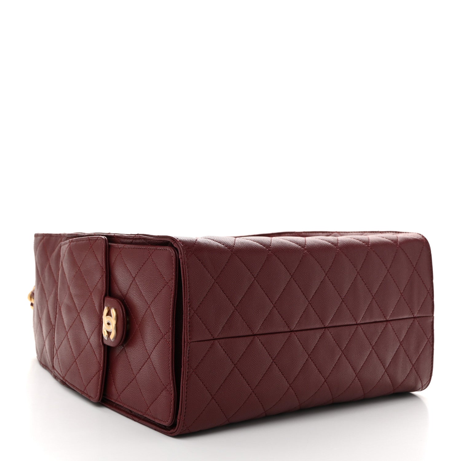 Chanel Caviar Quilted Medium Chanel 25 Handbag Burgundy 5 of 12