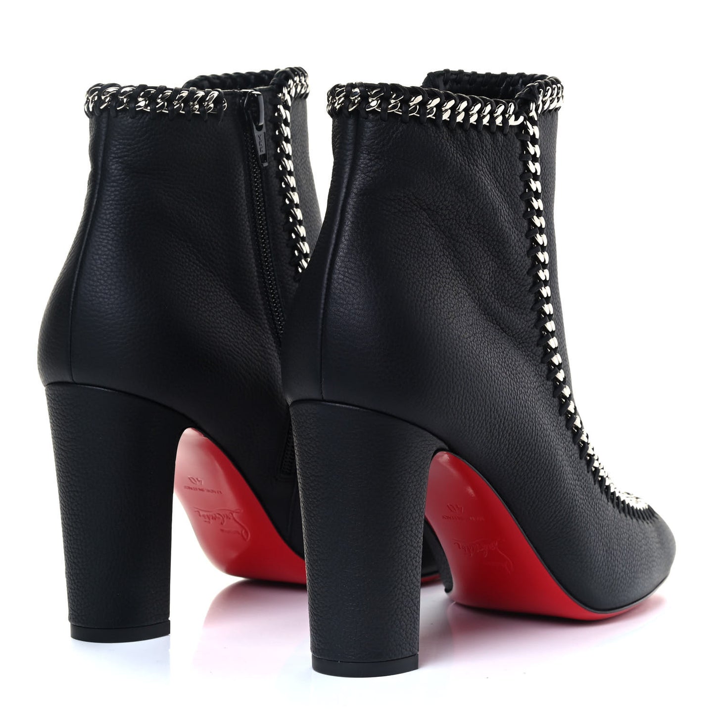 Calf Morphee Catenabontina 85 Booties 40 Black