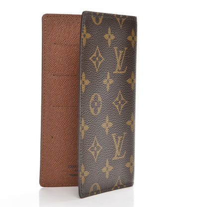 Louis Vuitton Monogram Checkbook Holder Wallet 3 of 8