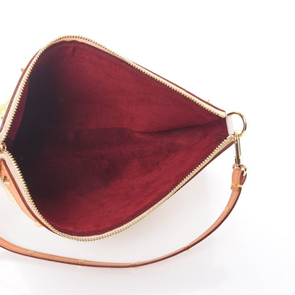 Louis Vuitton Monogram Multicolor Pochette Accessories White 5 of 10