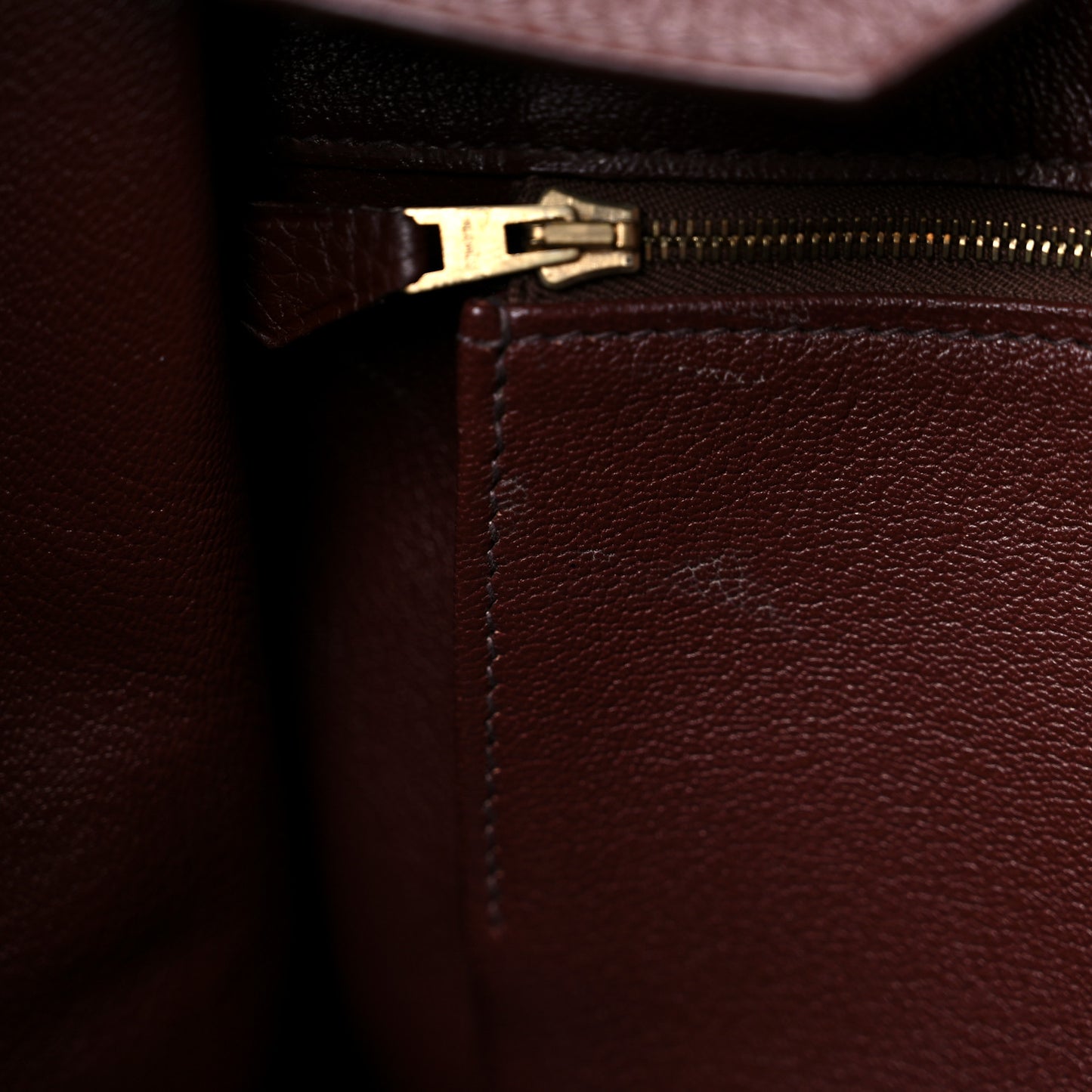 Togo Bi-Color Birkin 35 Chocolate Orange