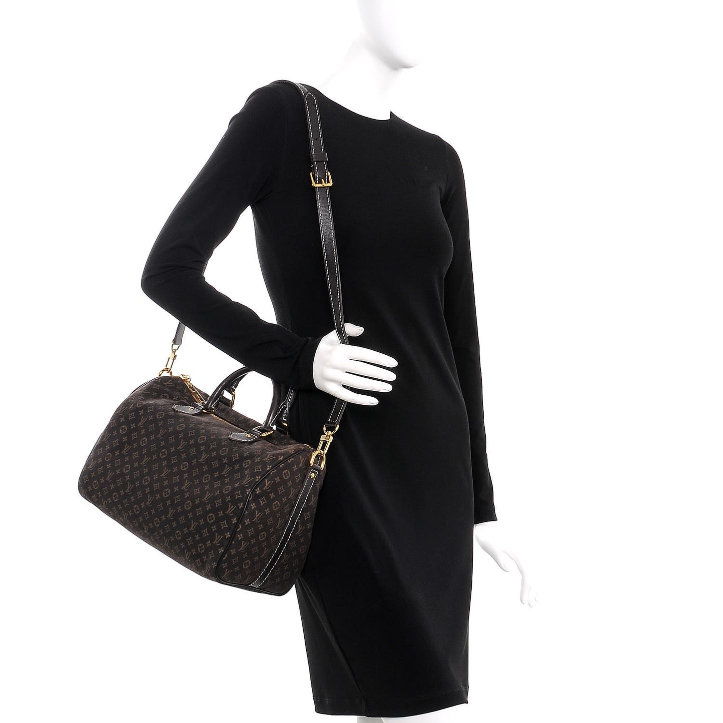 Monogram Idylle Speedy Bandouliere 30 Fusain