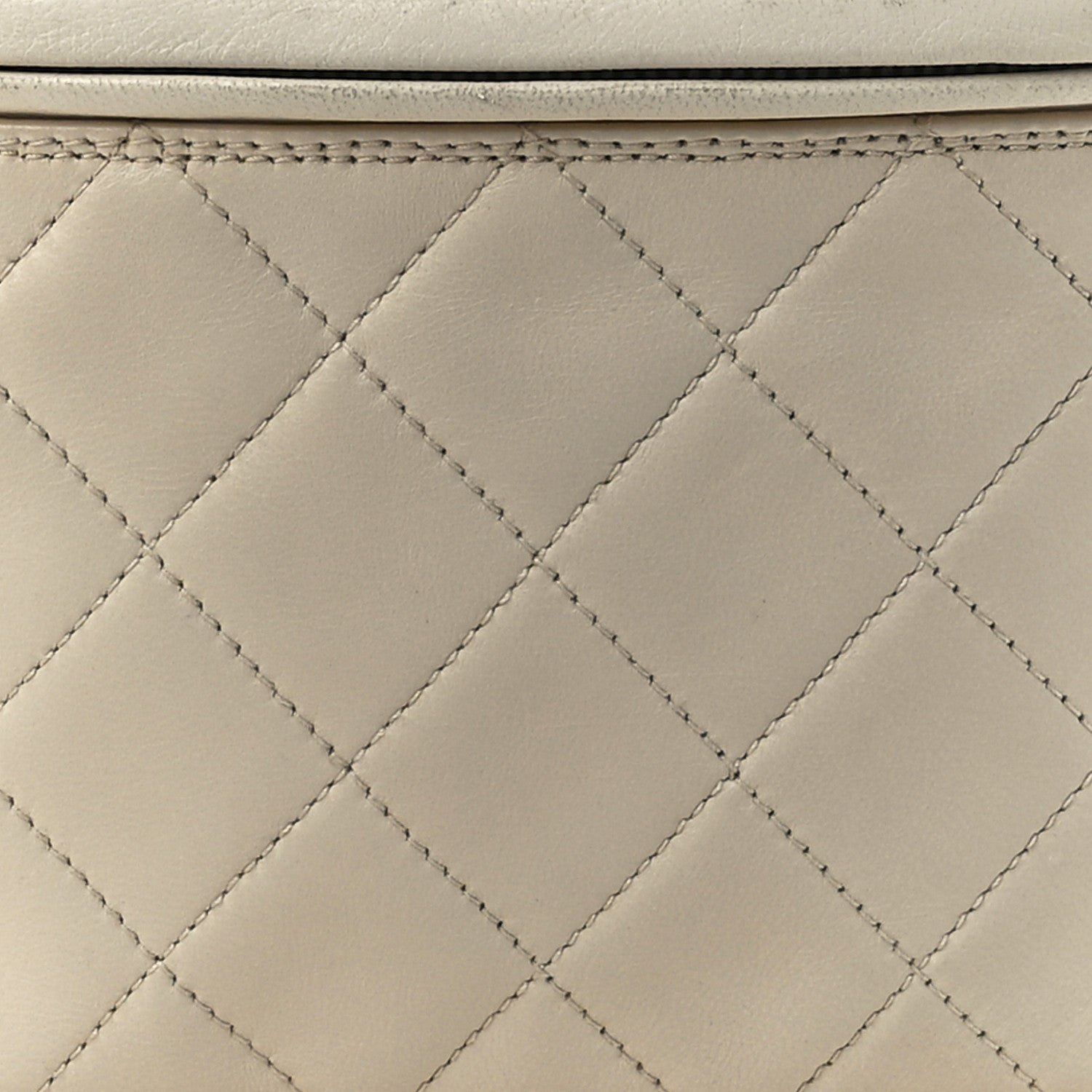 Chanel Lambskin Quilted Waist Belt Bag Beige 11 of 14