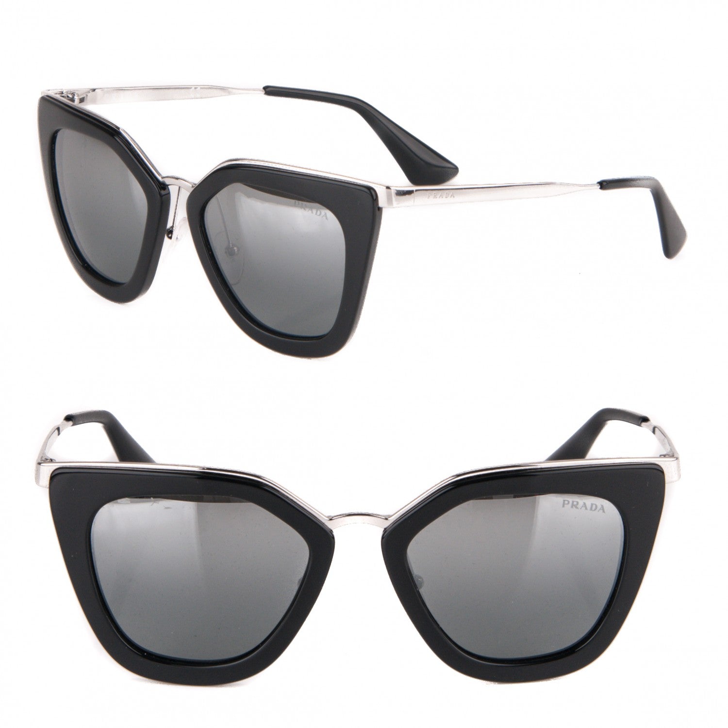 Prada Cinema Sunglasses SPR 53S Black 1 of 6