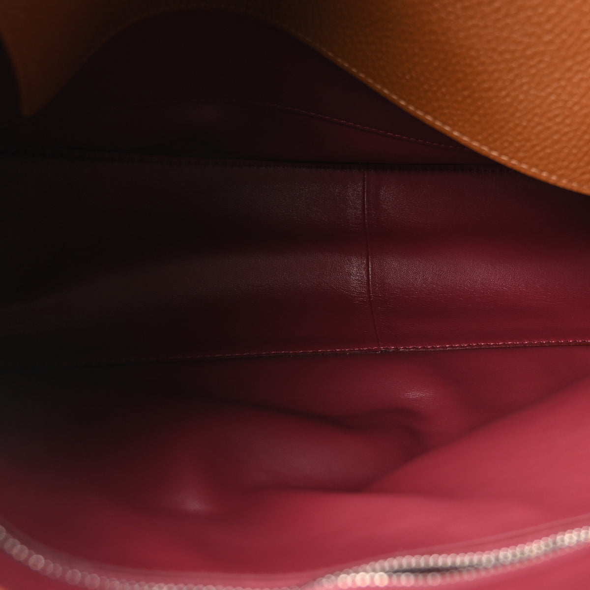Grained Calfskin Souplissimo Maxi Flap Camel