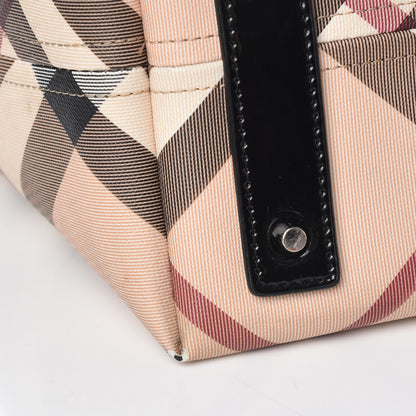 Burberry Nova Check Large Nickie Tote Black 13 of 19