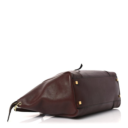 Celine Supple Shiny Lambskin Medium Smiling New Luggage Brick 4 of 10