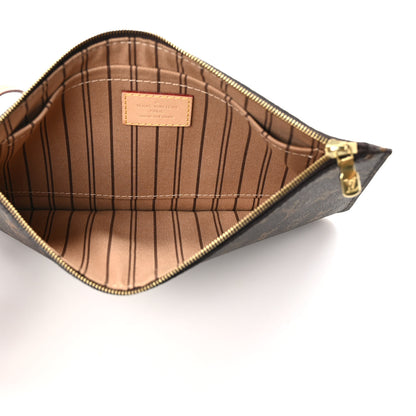 Louis Vuitton Monogram Neverfull MM GM Pochette 5 of 8