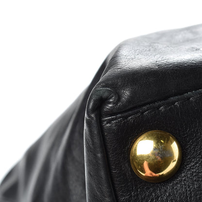 Gucci Calfskin Large Babouska Dome Satchel Black 11 of 12
