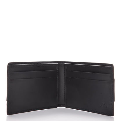Gucci GG Supreme Monogram Bi-Fold Wallet Black 5 of 9