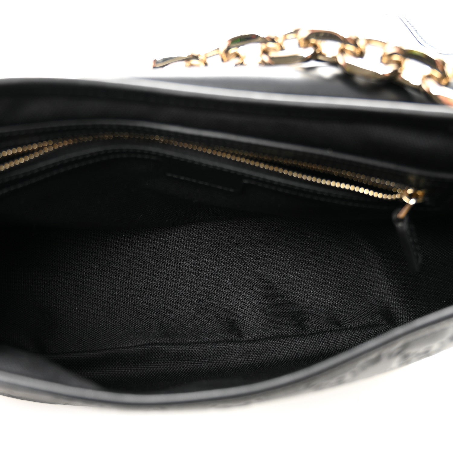 Gucci GG Calfskin Embossed Emblem Medium Arabella Bag Black Black 5 of 10