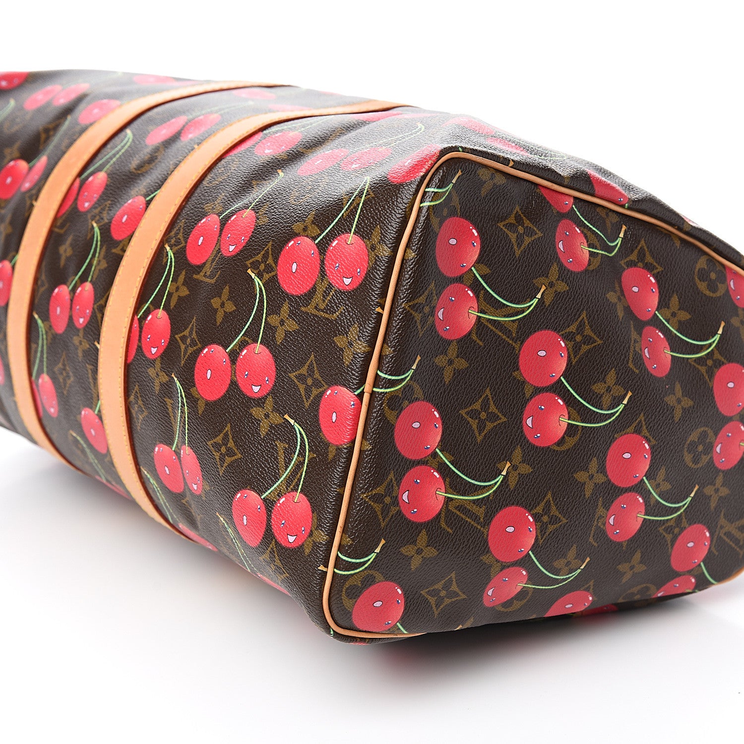 Louis Vuitton Monogram Cerises Keepall 45 10 of 12
