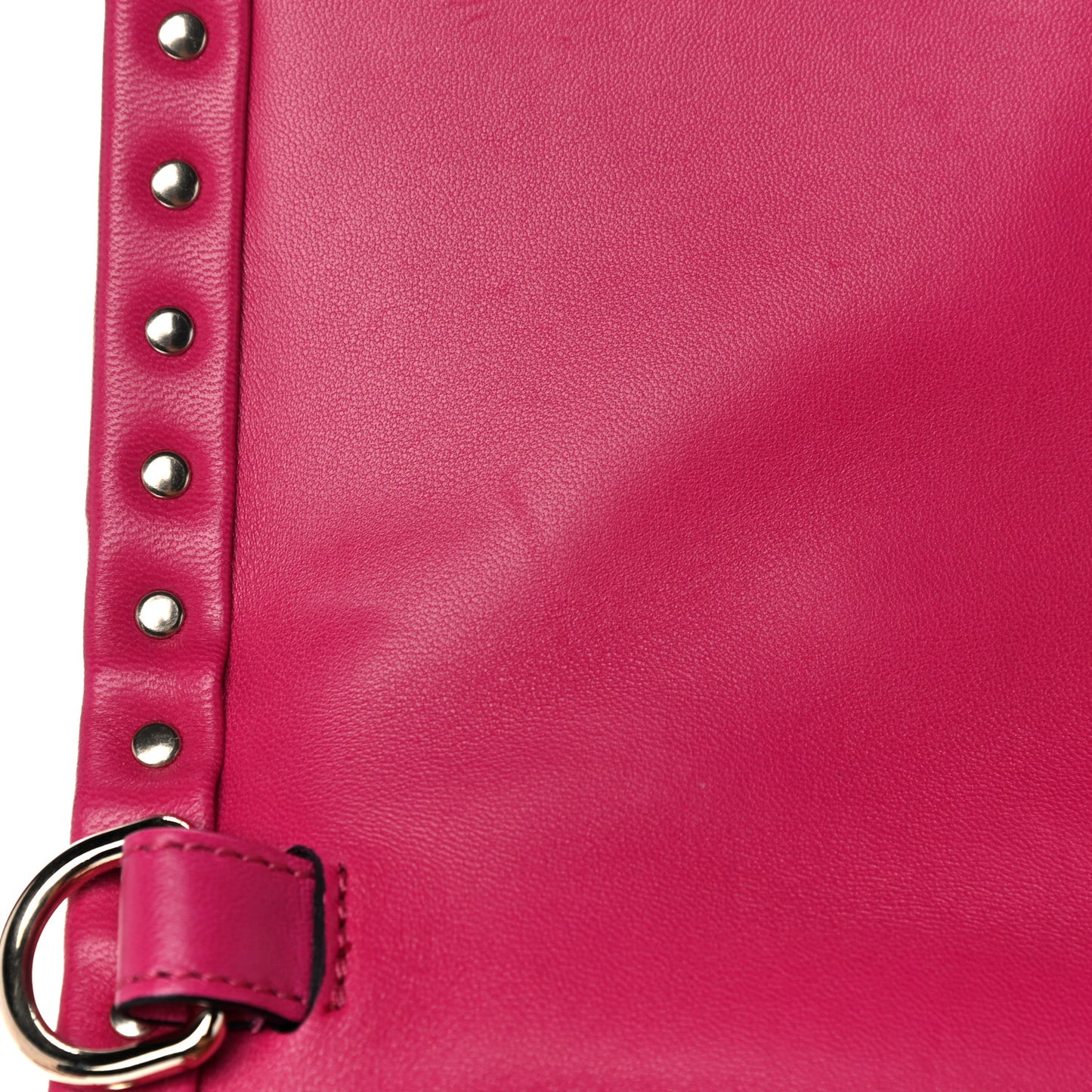 Nappa Medium Candystud Top Handle Bag Absolute Disco Pink