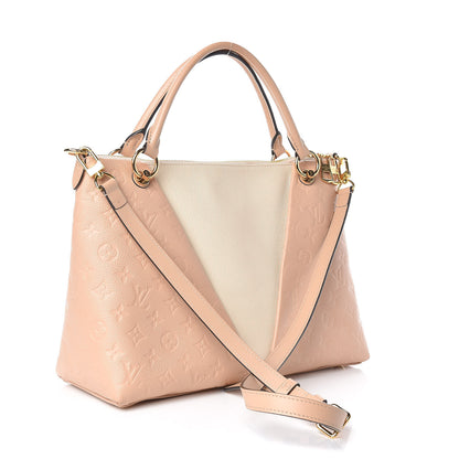 Louis Vuitton Empreinte V Tote MM Beige Rose Creme 4 of 13