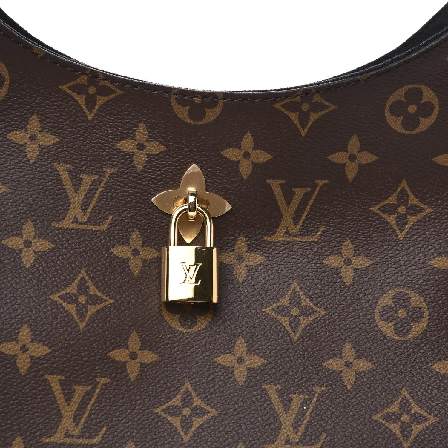 Louis Vuitton Monogram Flower Hobo Black 11 of 11