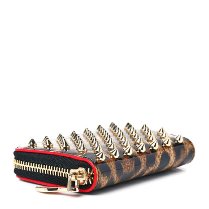 Christian Louboutin Patent Leopard Spiked Panettone Coin Purse 4 of 11