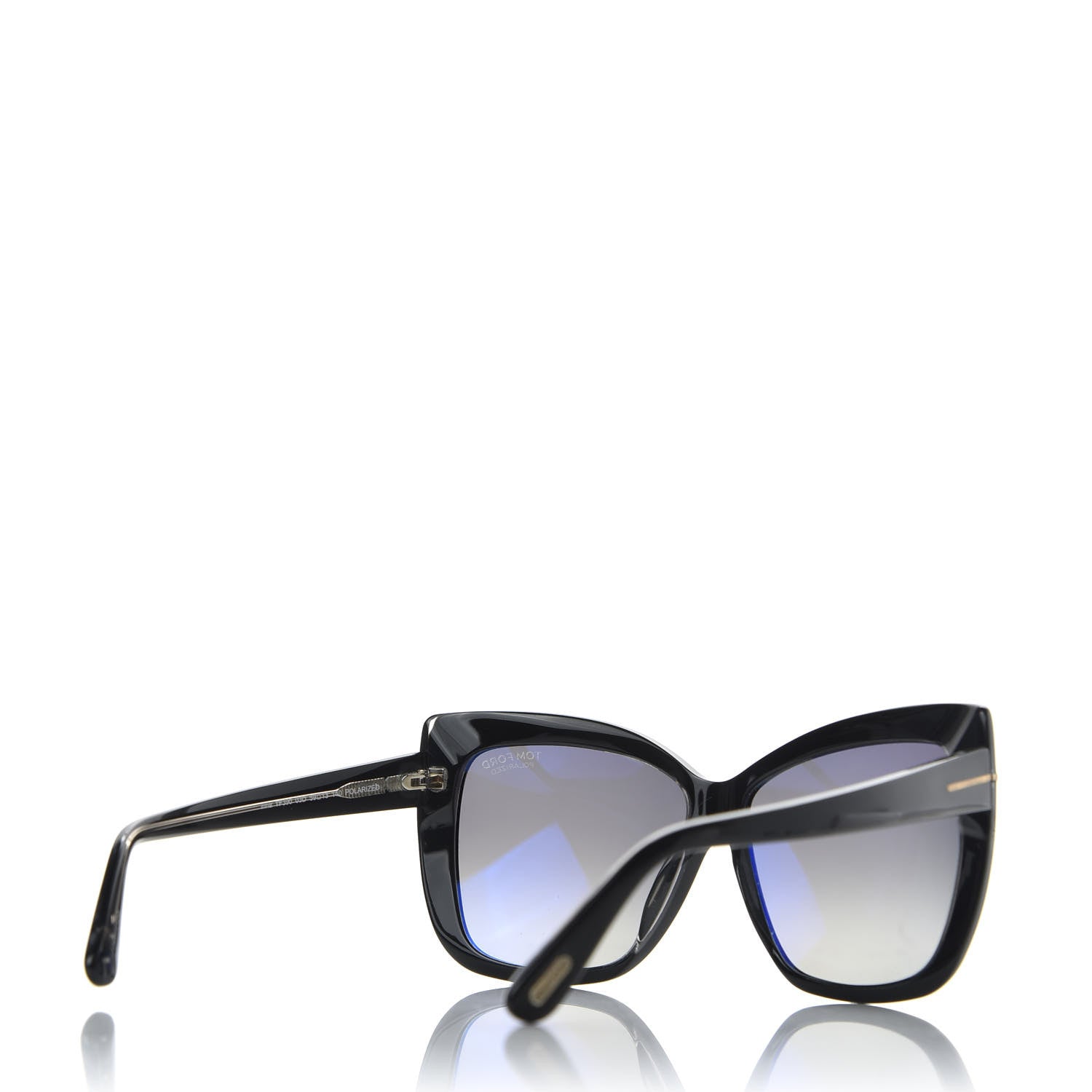 Tom Ford Irina Sunglasses TF390 Black 4 of 8