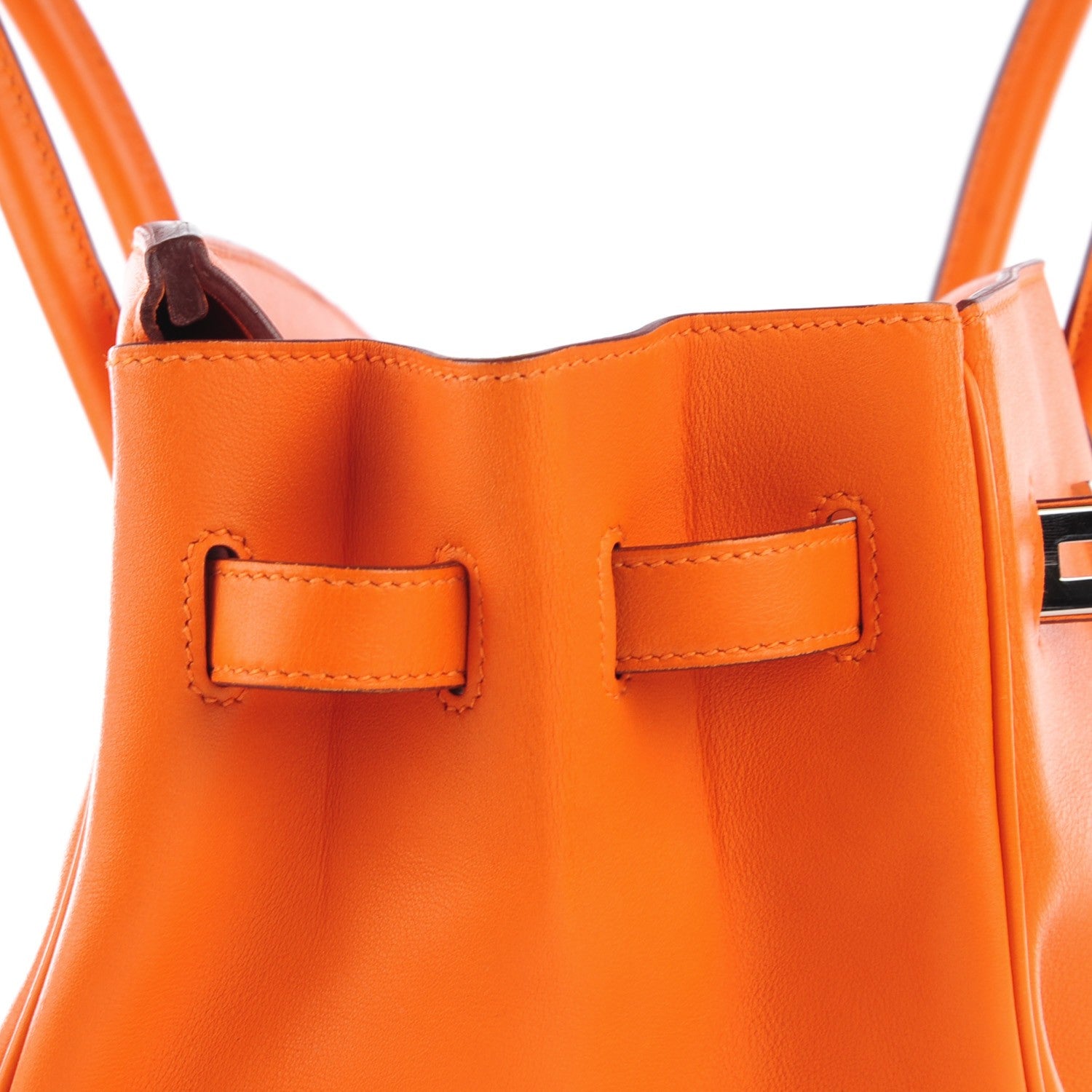 Hermes Veau Swift Birkin 35 Orange 3 of 25
