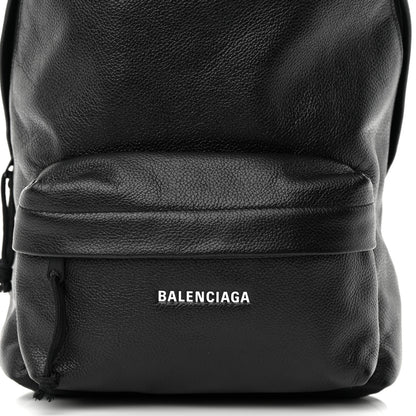 Balenciaga Grained Calfskin Small Explorer Backpack Black 7 of 10