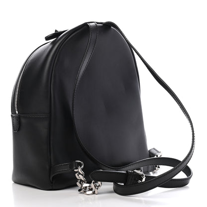 Fendi Vitello Century Fun Fair Metal Studded Mini Backpack Black Multicolor 3 of 9