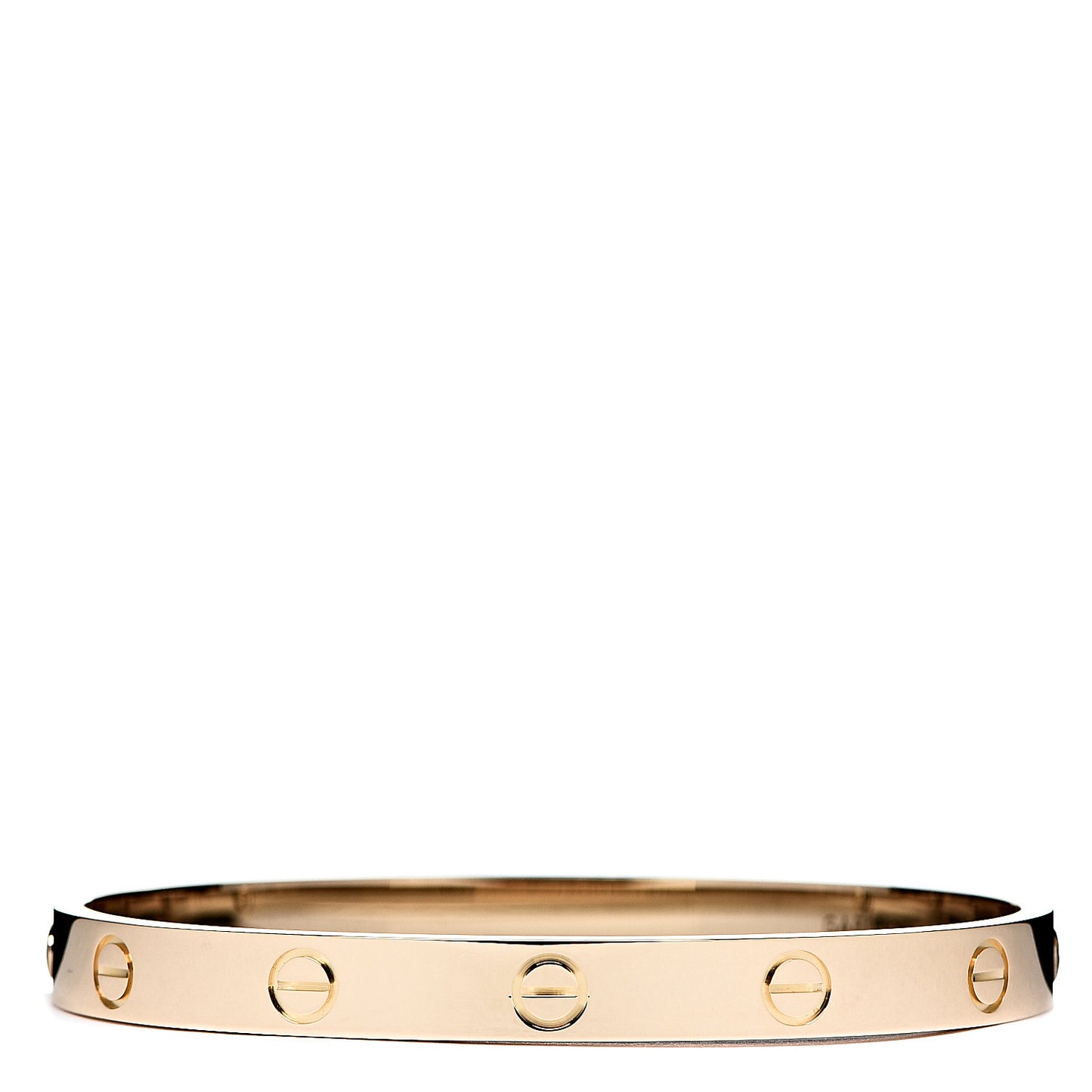 18K Yellow Gold LOVE Bracelet 17