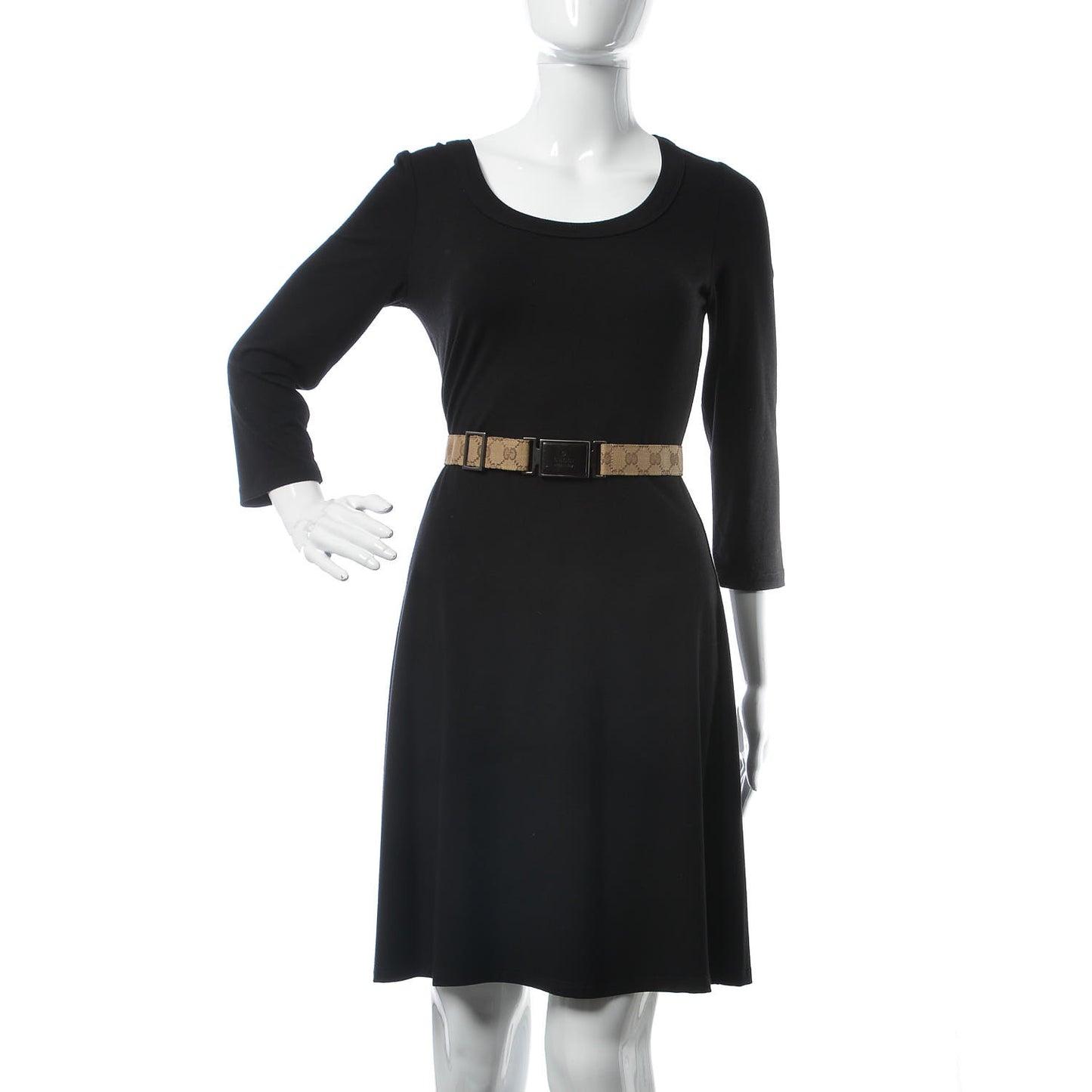 Monogram Belt 90 36 Dark Brown