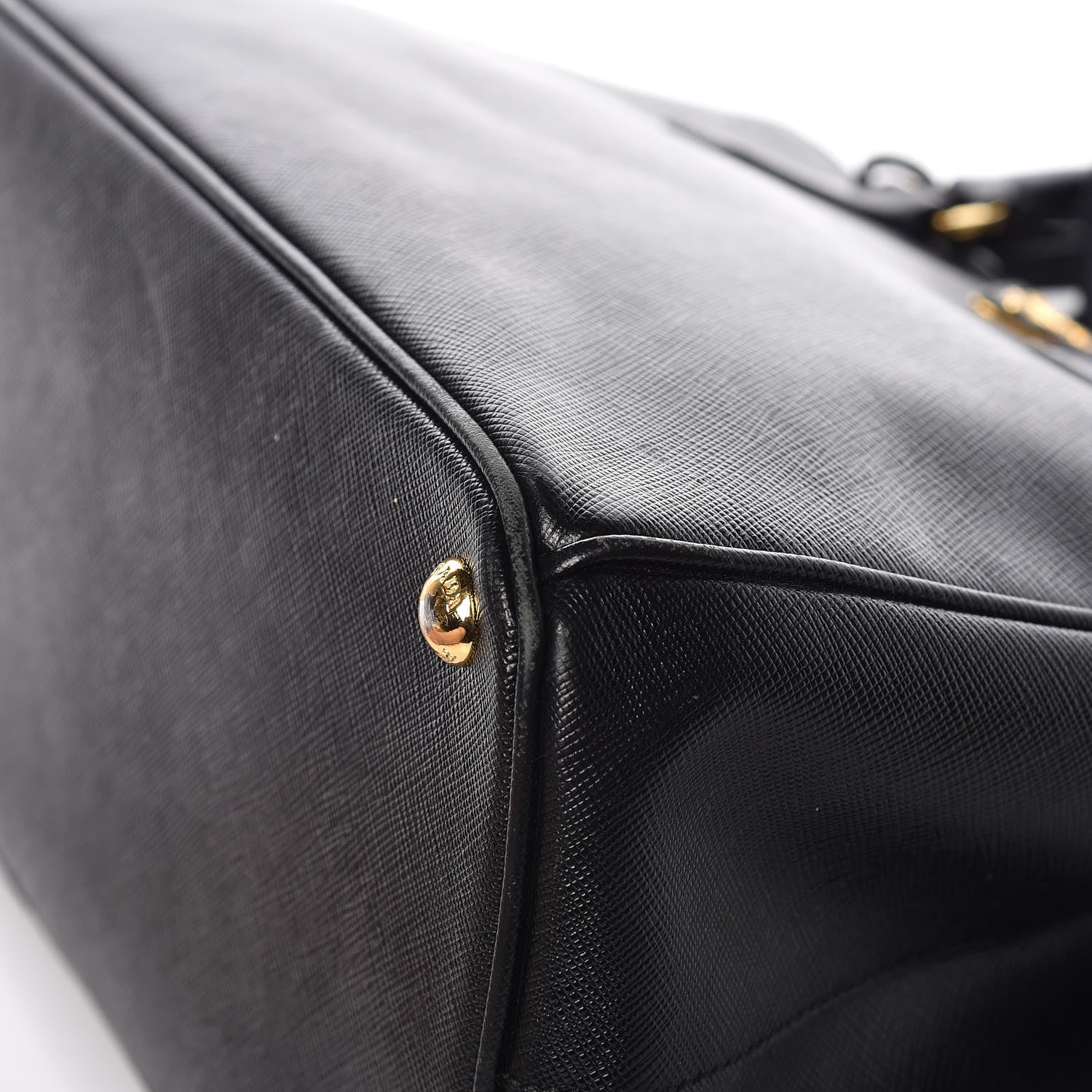 Prada Saffiano Medium Galleria Double Zip Tote Black 11 of 17