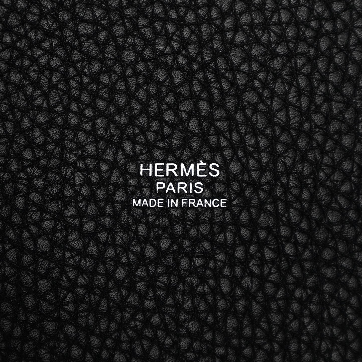 Taurillon Clemence Picotin Lock 18 PM Black