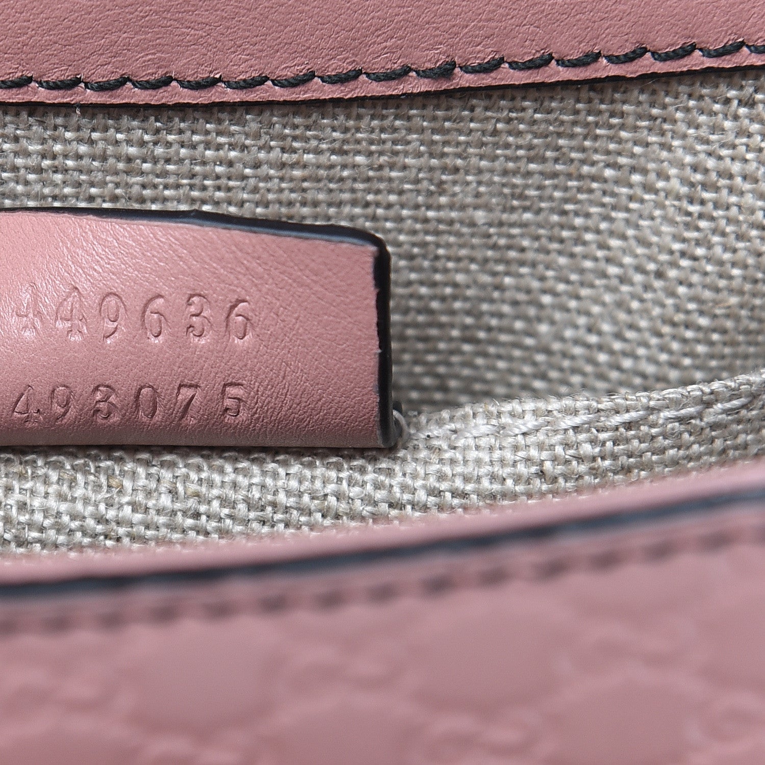 Gucci Microguccissima Mini Emily Shoulder Bag Soft Pink 7 of 11