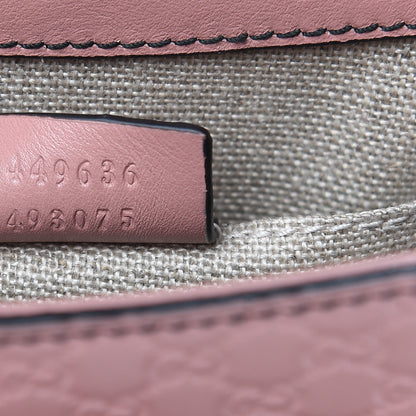 Gucci Microguccissima Mini Emily Shoulder Bag Soft Pink 7 of 11