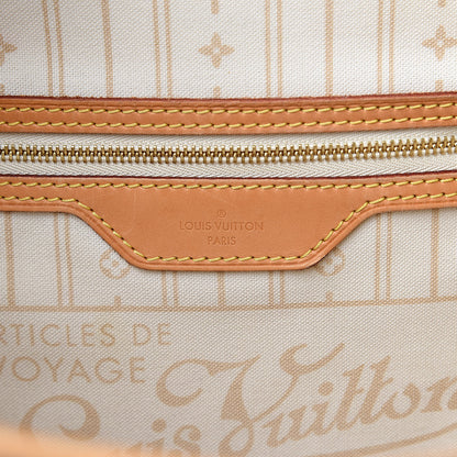 Louis Vuitton Damier Azur Neverfull MM 6 of 20