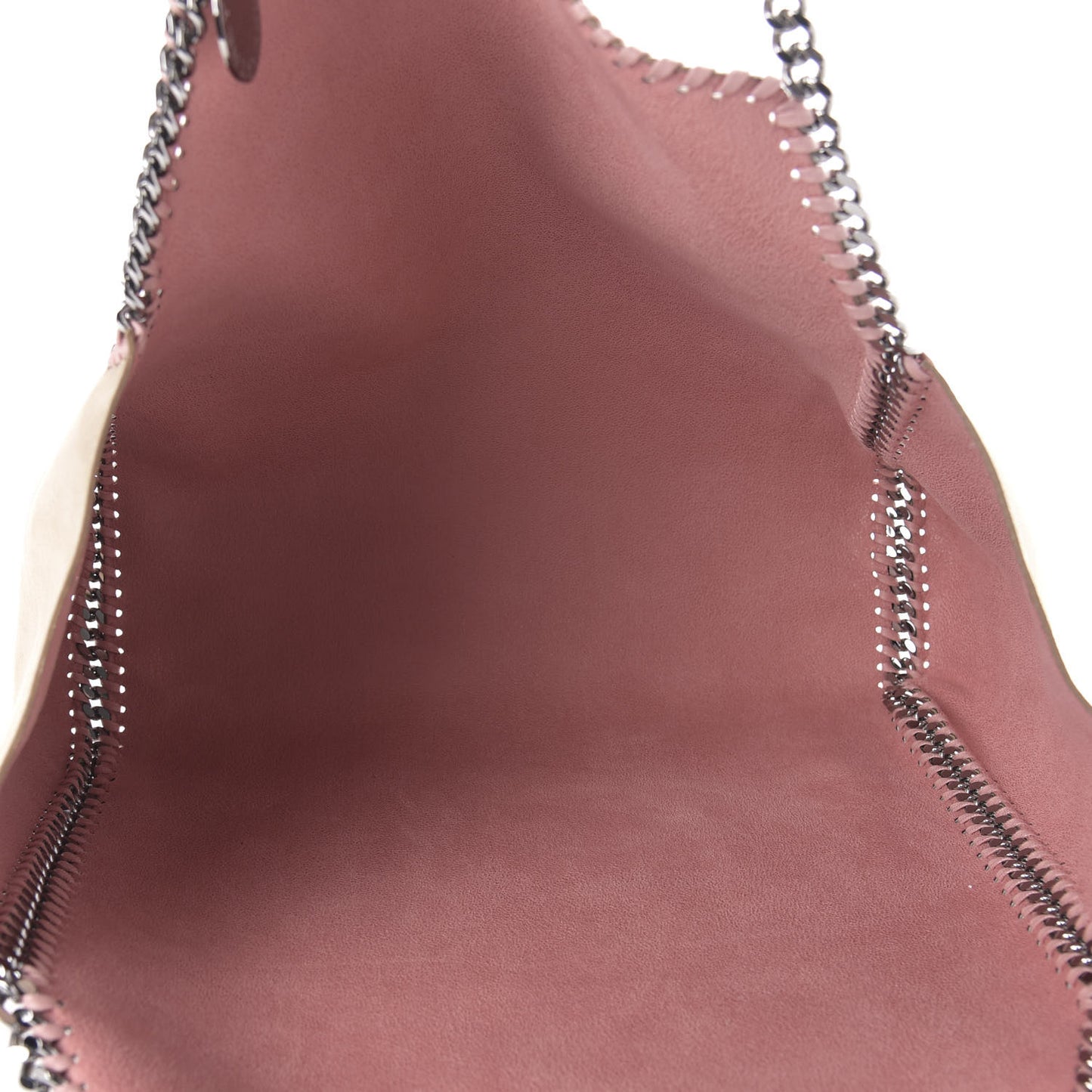 Shaggy Deer Falabella Reversible Tote Blush Pink Beige