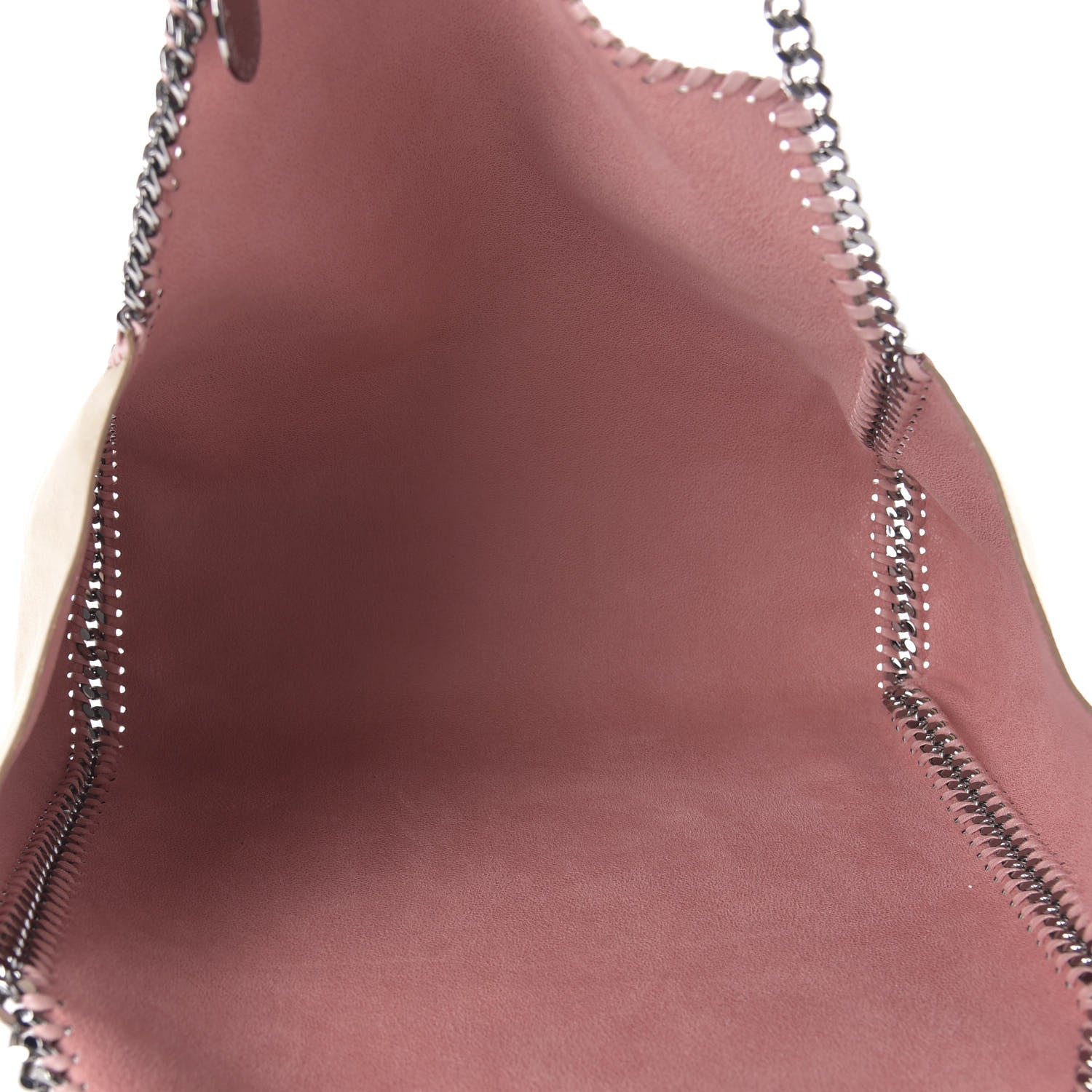 Stella McCartney Shaggy Deer Falabella Reversible Tote Blush Pink Beige 12 of 15
