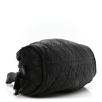 Chanel Distressed Lambskin Le Marais Bowler Black 4 of 11