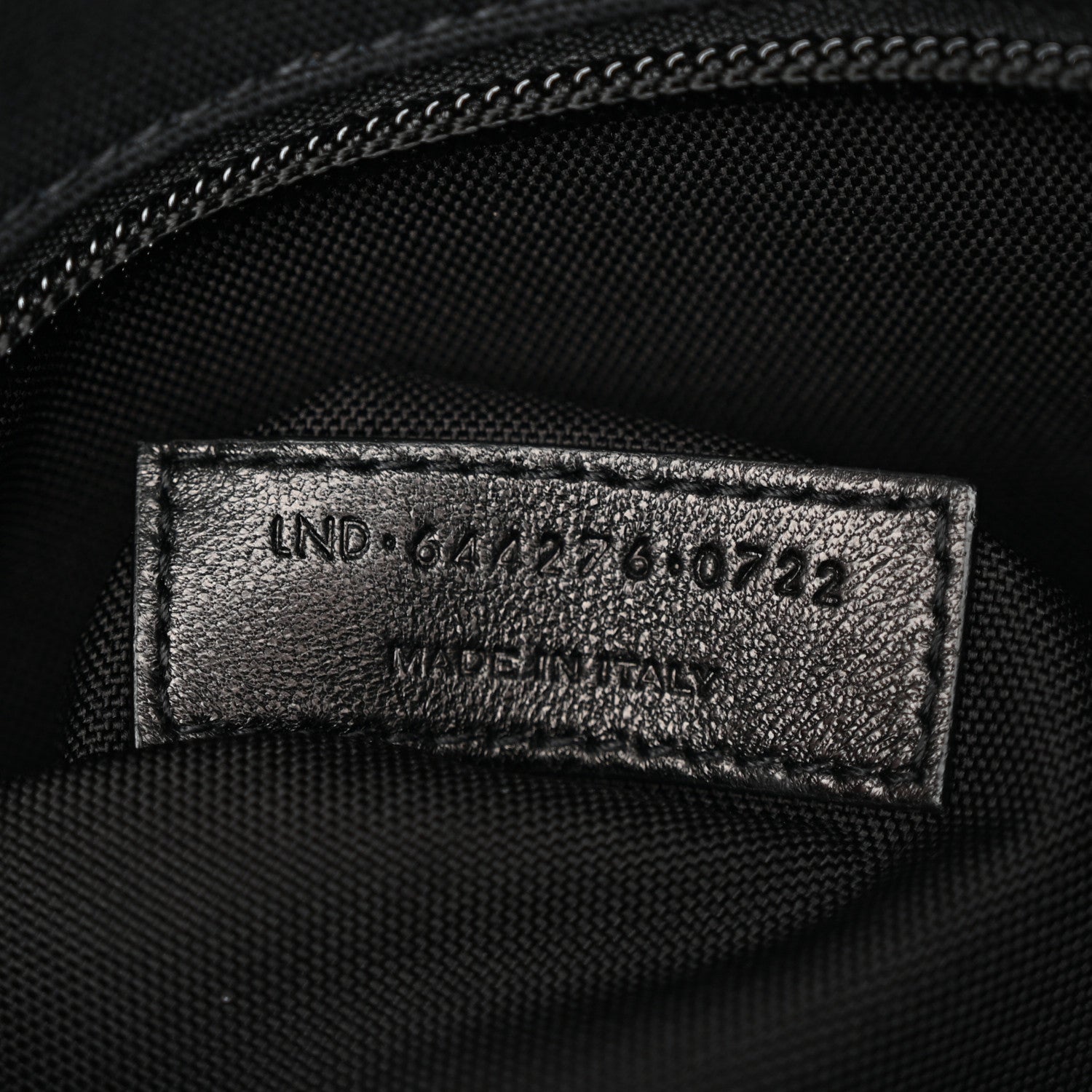 Saint Laurent Lambskin Nylon Small Camp Camera Bag Black 7 of 10