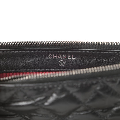 Chanel Aged Calfskin Quilted Small Gabrielle Clutch With Chain Black 8 of 17