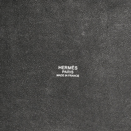 Hermes Swift H Canvas Cabas H En Biais 40 Black Ecru 6 of 11