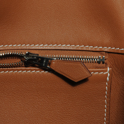 Hermes Swift Shadow Birkin 40 Gold 7 of 9