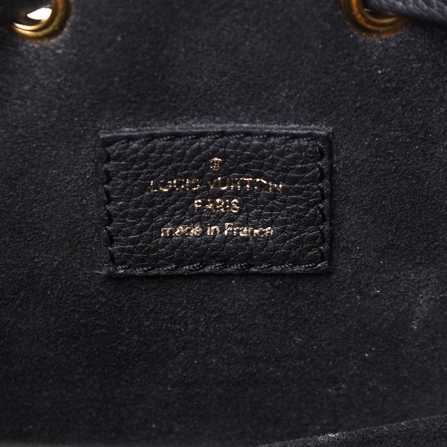 Louis Vuitton Calfskin Lockme Bucket MM Black 5 of 9