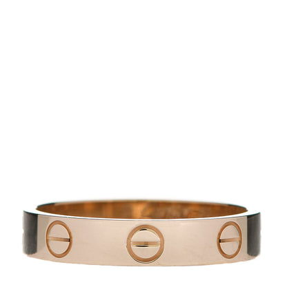 Cartier 18K Yellow Gold 3.5mm LOVE Wedding Band Ring 53 6.25 1 of 5