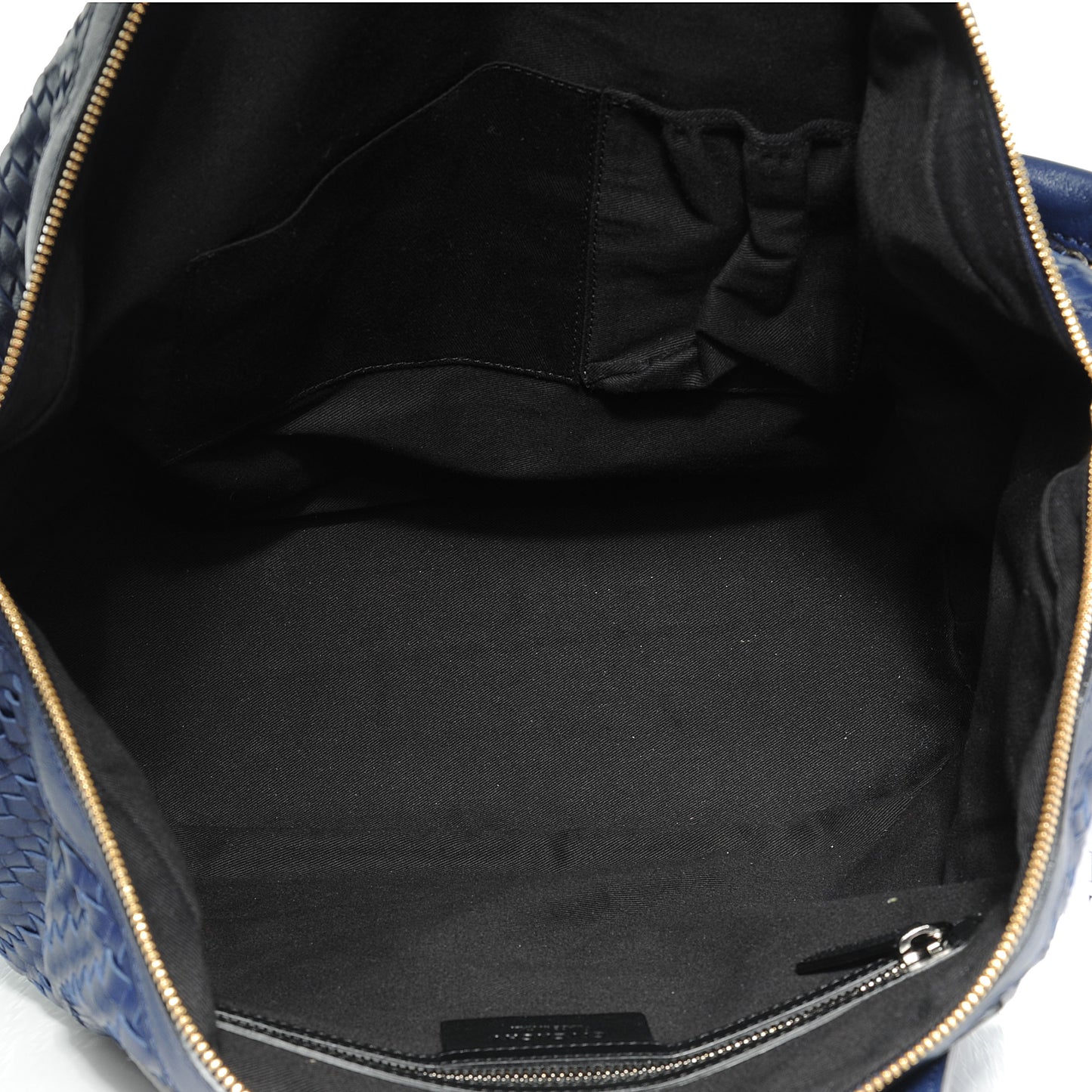 Lambskin Woven Medium Nightingale Blue