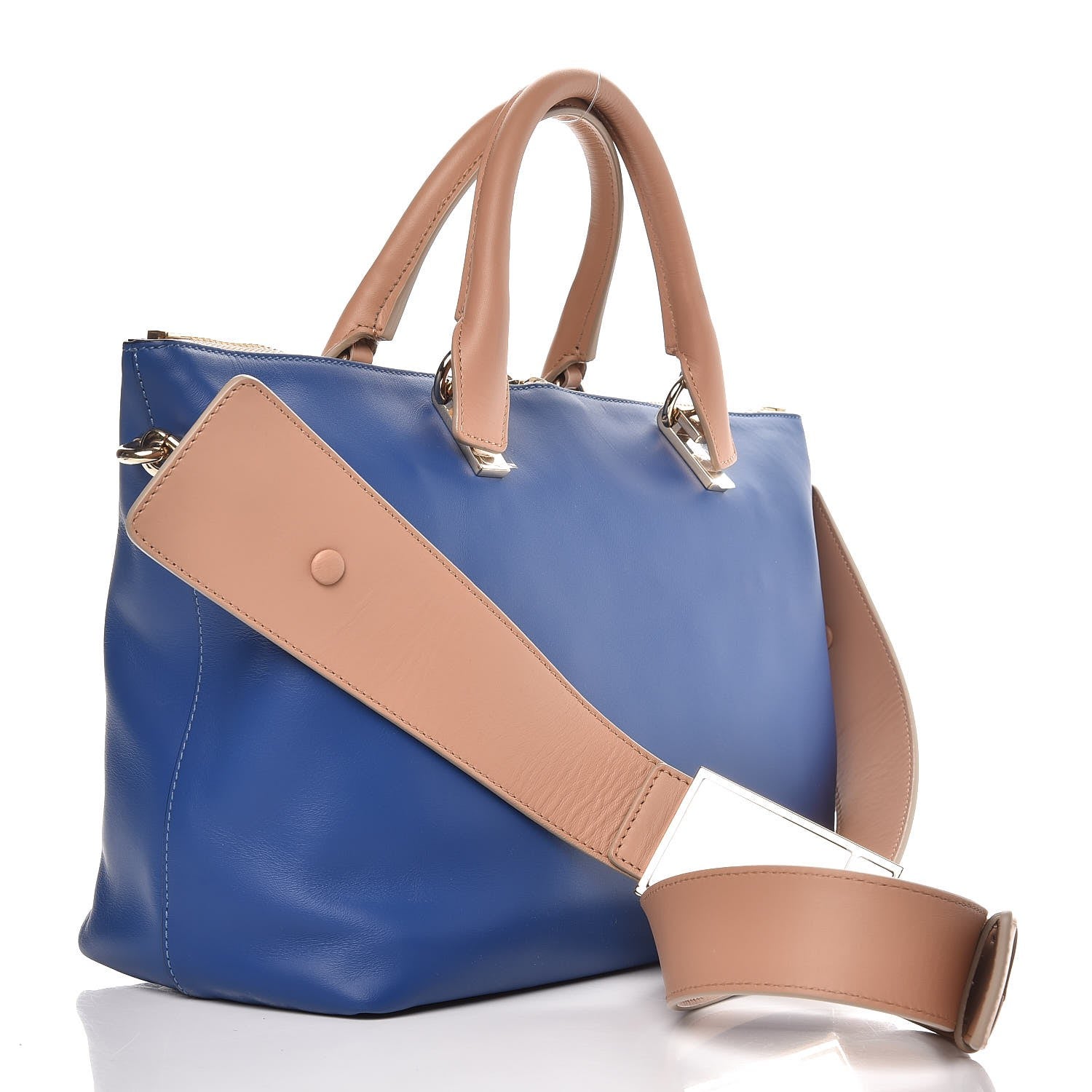 Chloe Smooth Calfskin Medium Baylee Tote Sea Water 3 of 7
