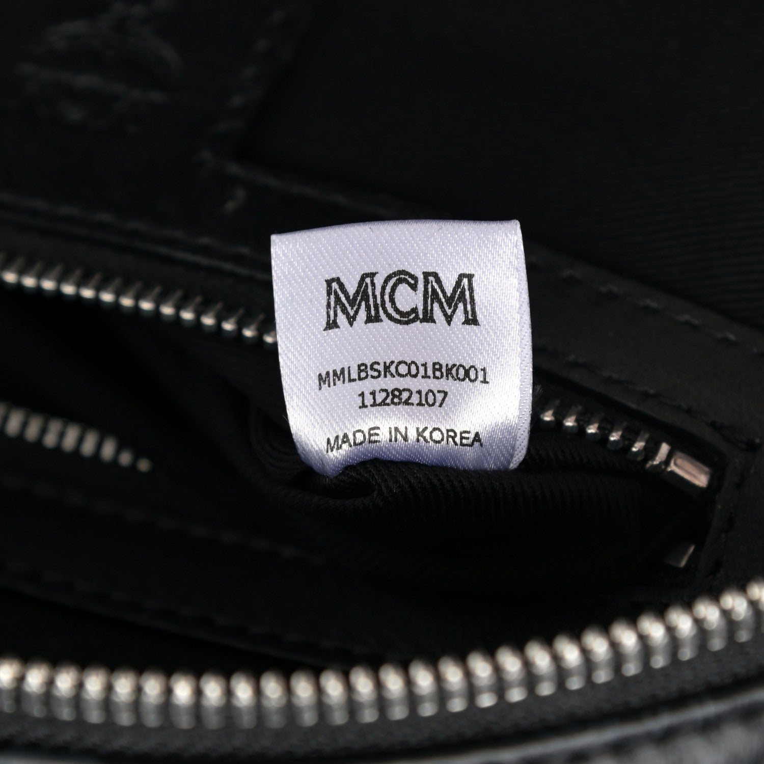 MCM Visetos Klassik Small Sling Bag Black 7 of 11