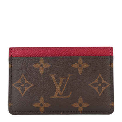 Louis Vuitton Monogram Card Holder Fuchsia 1 of 7
