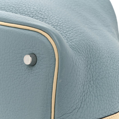 Hermes Taurillon Clemence Picotin 22 MM Ciel Parchemin 12 of 12