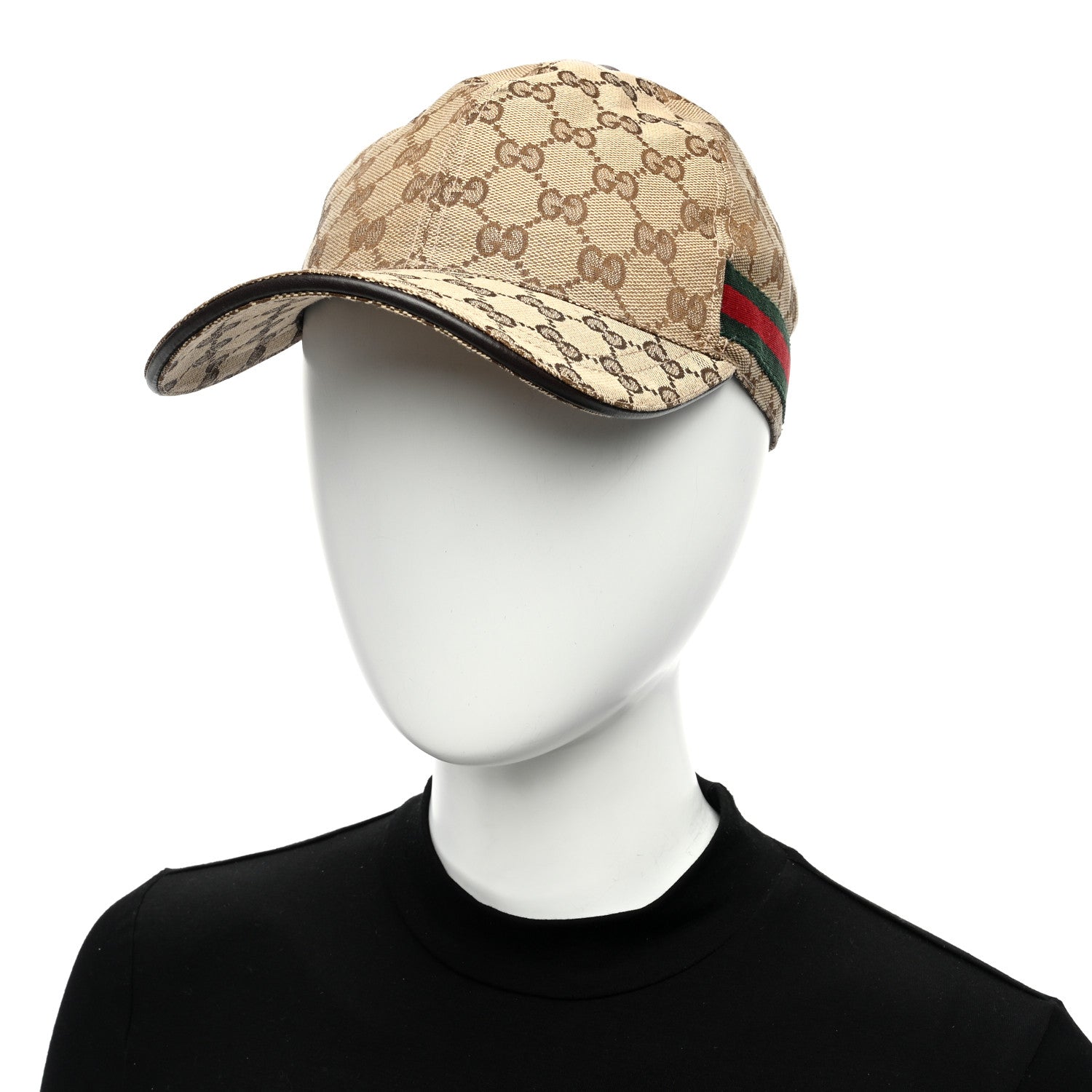 Gucci Monogram Web Baseball Hat M Beige Cocoa 2 of 11