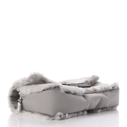 Chanel Rabbit Fur Sport Flap Grey 4 of 11