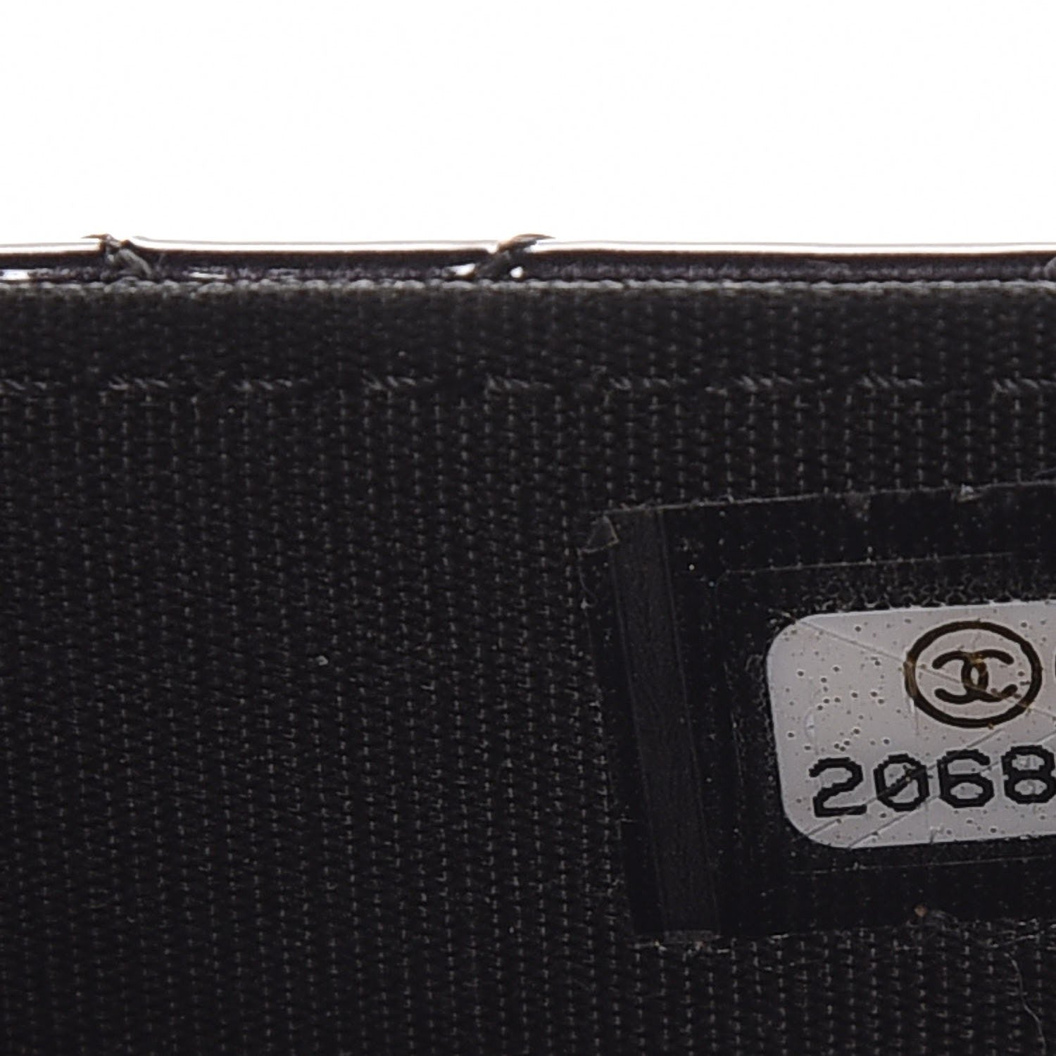 Chanel Patent Calfskin Quilted Boy Wallet On Chain WOC Black 8 of 8